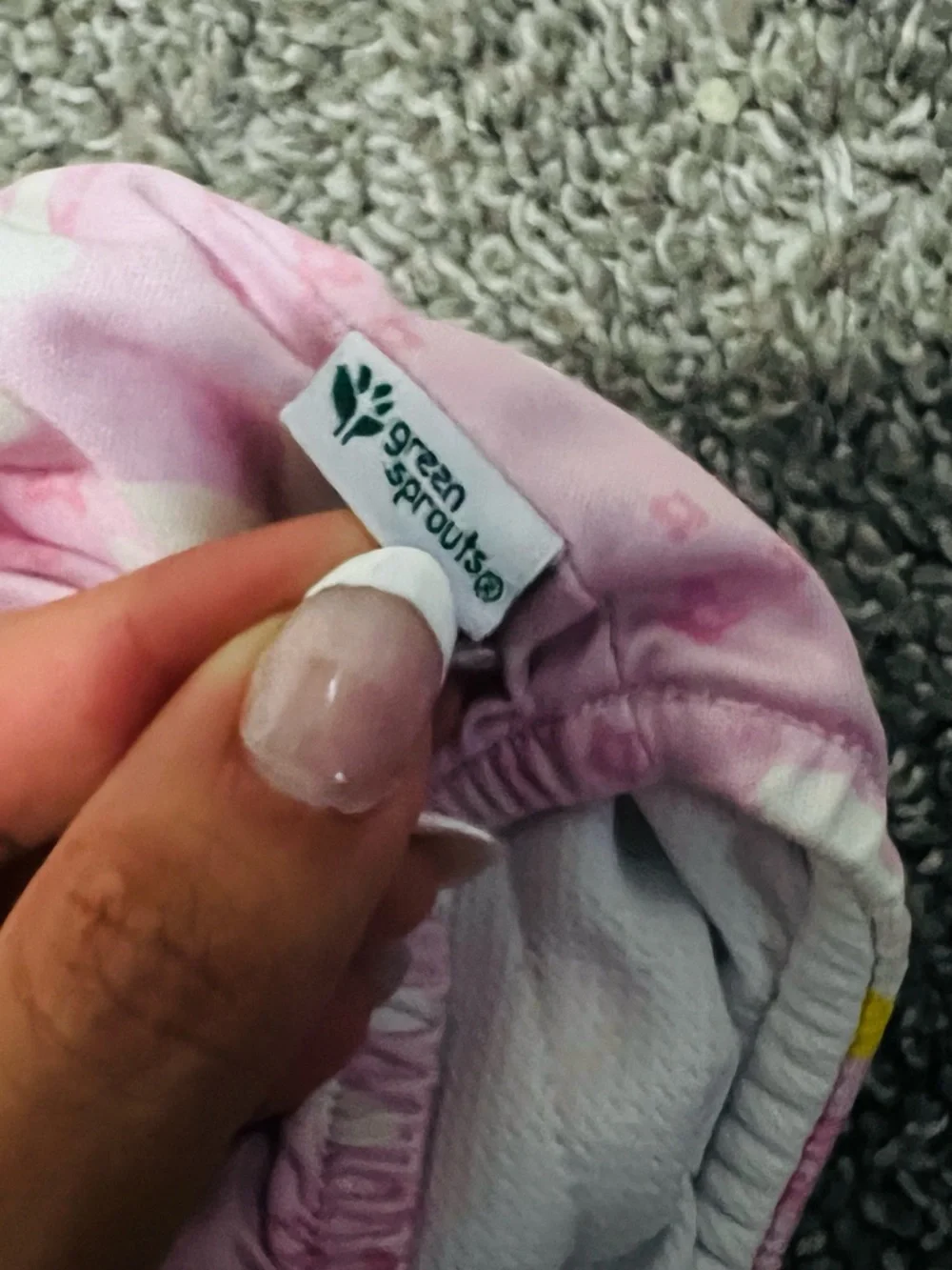 Pink Daisy Swim Diaper Cover for Kids